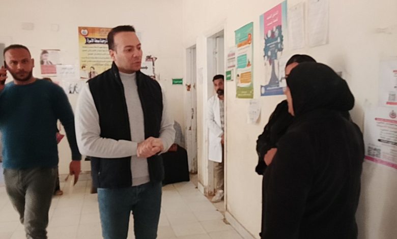 جولة الدكتور إسلام عساف وكيل وزارة الصحة بالبحيرة إلى وحدة طب أسرة قراقص فى دمنهور