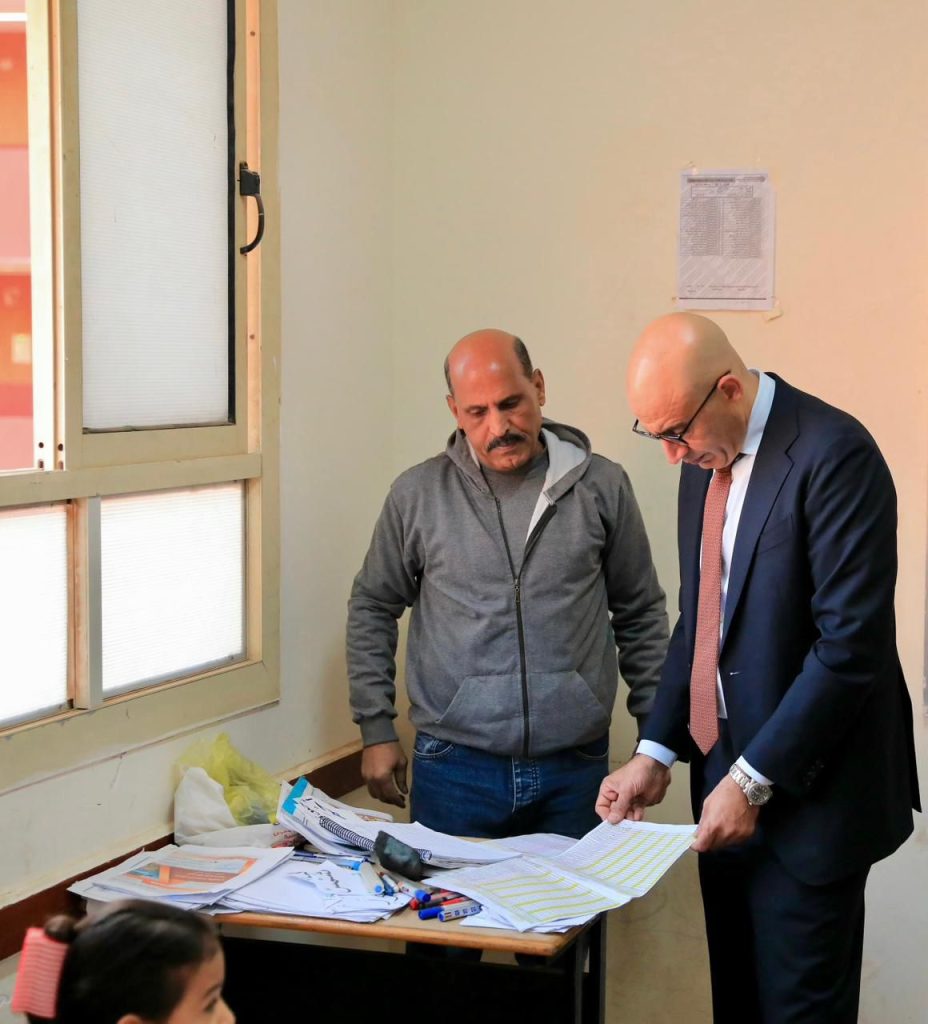 جولة وزير التعليم بمدارس “تحيا مصر” بحي الأسمرات