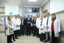 صورة «درة تاج».. وزير الصحة يفتتح أحدث مركز شامل لعلاج السكتة الدماغية