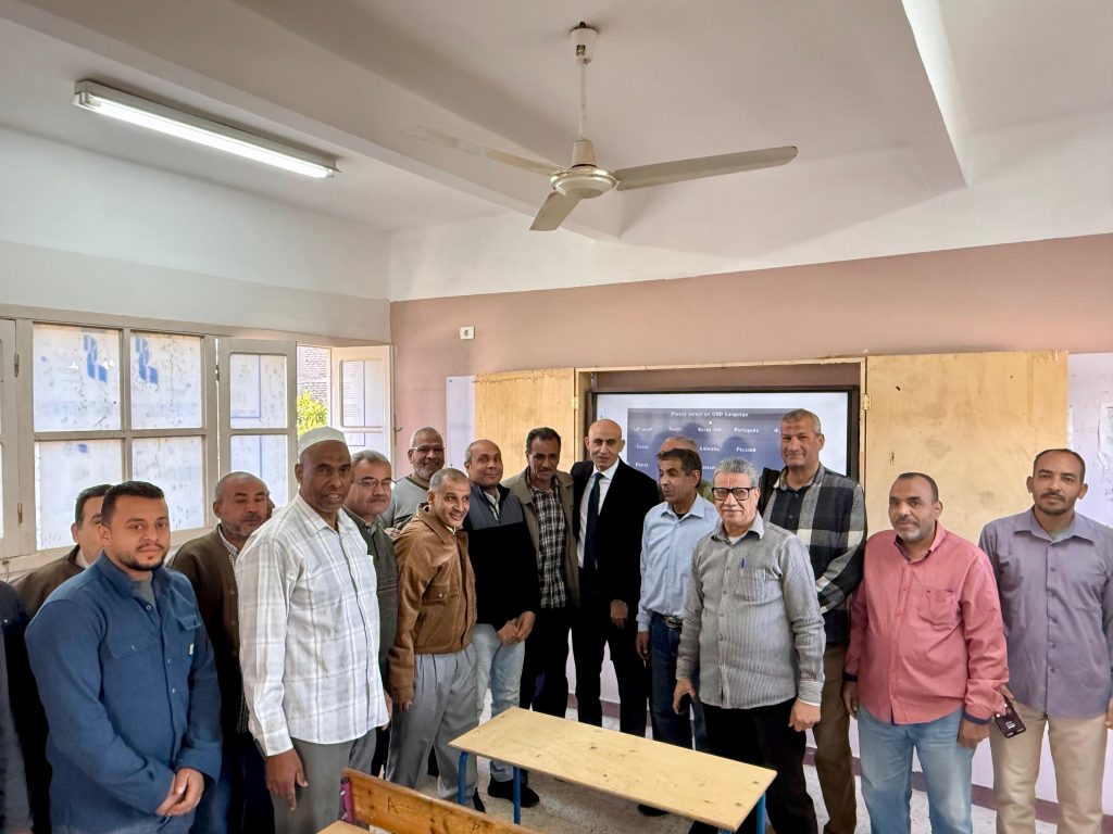 جولة وزير التعليم فى قنا