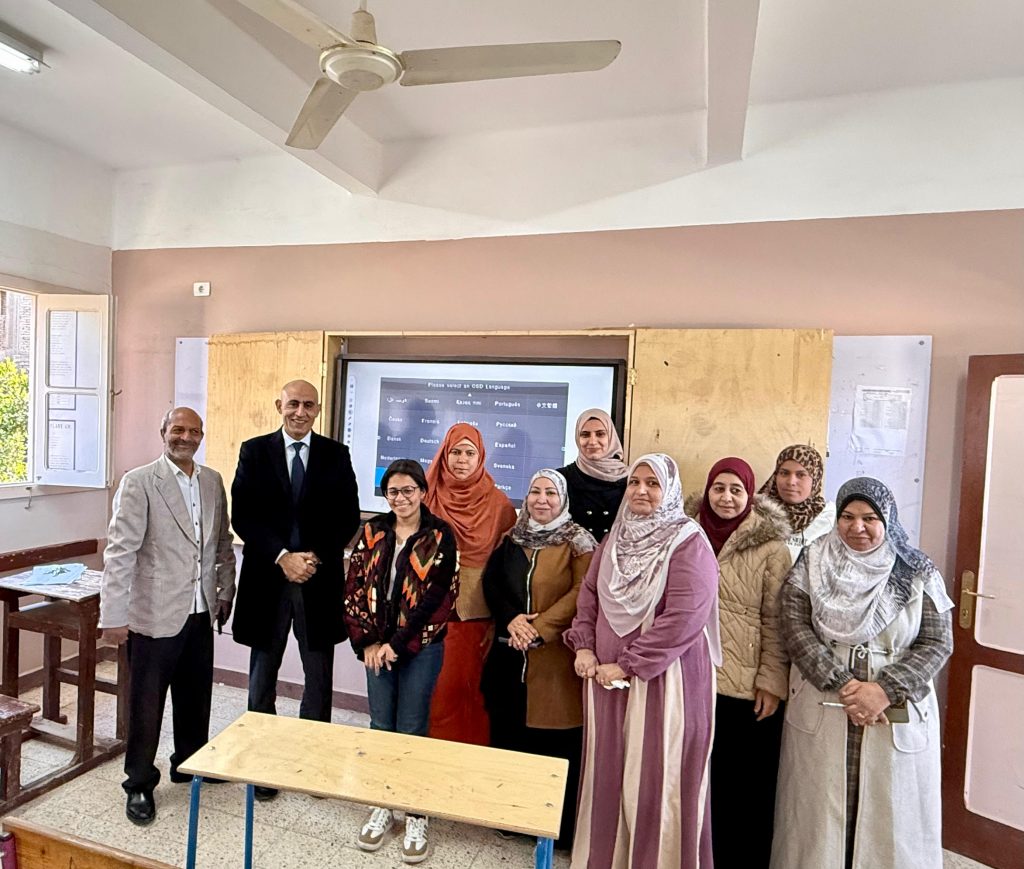 جولة وزير التعليم فى قنا