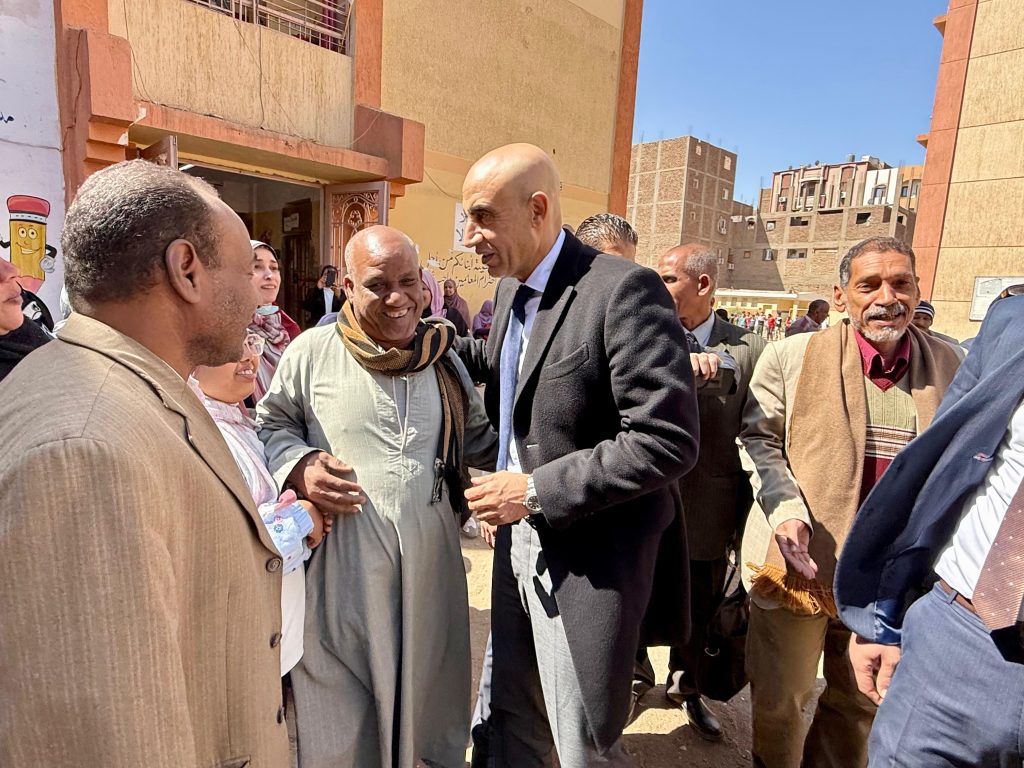 وزير التربية والتعليم يتفقد مدارس إدارة قوص بقنا 