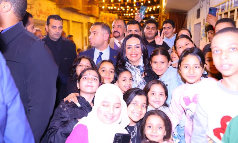 وزيرة التضامن تتفقد استعدادات «إفطار المطرية 2026»