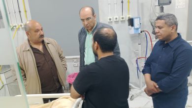 صورة رئيس قطاع صحة القاهرة يتفقد مستشفيات حلوان والتبين في أول أيام عيد الفطر