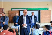 صورة جولة مفاجئة لوزير التعليم بالغربية لمتابعة انتظام الدراسة ونسب الحضور