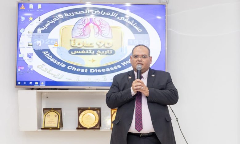 الدكتور محمد عيد مدير مستشفى صدر العباسية