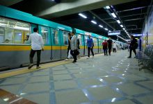 صورة عاجل | فصل التيار بالخط الثاني للمترو بسبب سقوط سور حديدي