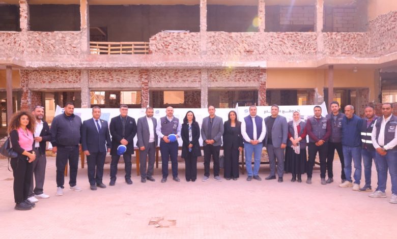 مايا مرسي تتفقد «مركز الانتصار»