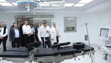 صورة وزير الصحة يتفقد المبنى الجديد بمستشفى صدر العباسية