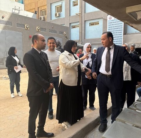 جولة تفقدية داخل مستشفى الإصلاح الإسلامي