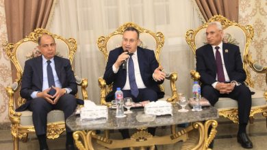 صورة زيارة وزير التعليم العالي لمحافظة المنيا