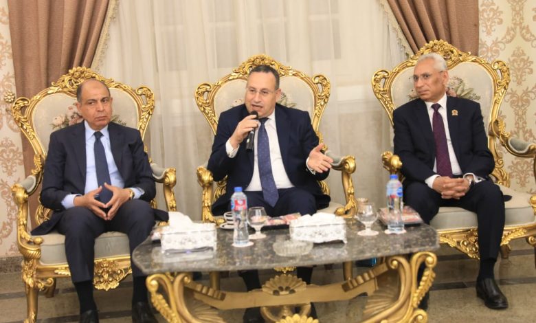 زيارة وزير التعليم العالي لمحافظة المنيا
