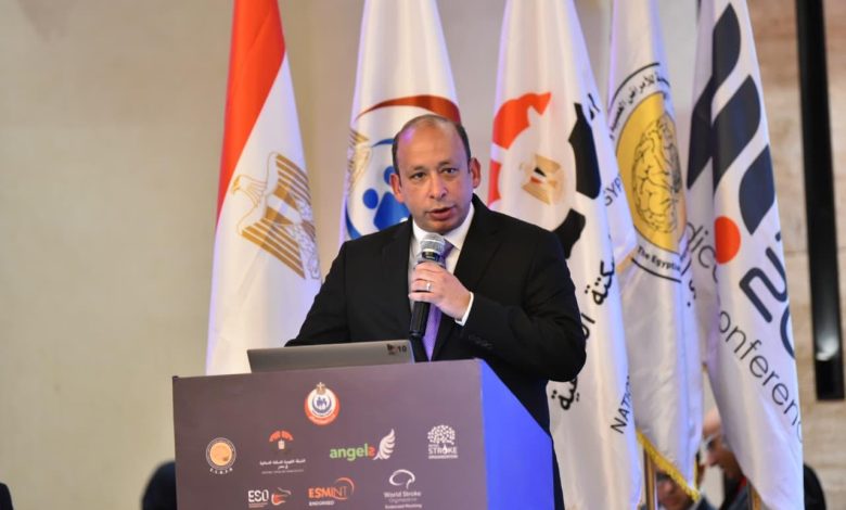 الدكتور حسام صلاح مراد عميد كلية طب قصر العيني ورئيس الشبكة القومية للسكتة الدماغية