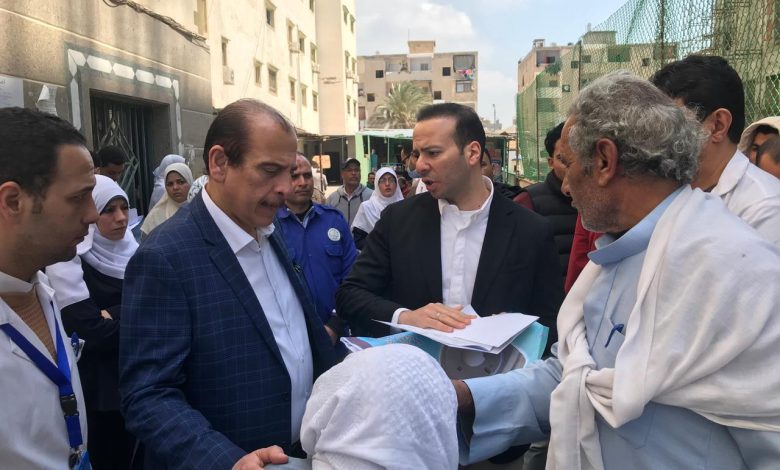 نائب وزير الصحة يتفقد المنشآت الطبية بالبحيرة