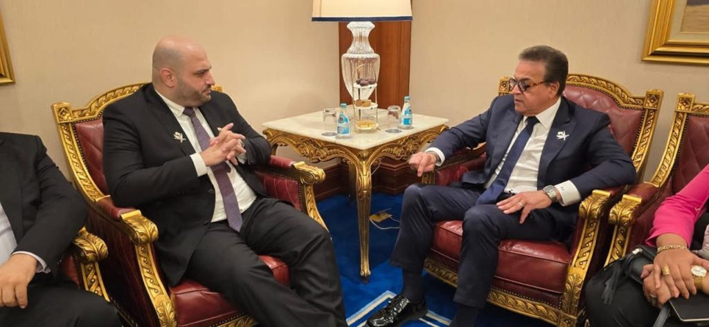 وزيرا الصحة المصرى واللبنانى