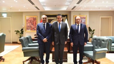 صورة وزير الصحة يبحث مع رئيس المنظمة العالمية للسكتة الدماغية تعزيز التعاون