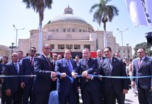 صورة افتتاح اكبر ملتقى للتوظيف بجامعة القاهرة