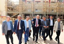 صورة متابعة معدلات التنفيذ فى تطوير وإنشاء مدارس جديدة بالمرج