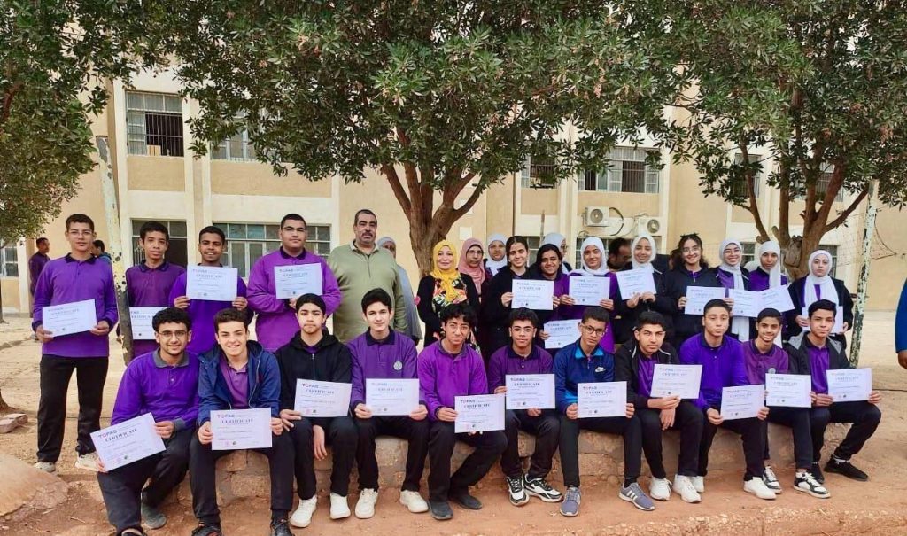 طلاب الثانوية يحصلون على شهادة معتمدة من اليابان فى البرمجة والذكاء الاصطناعي 