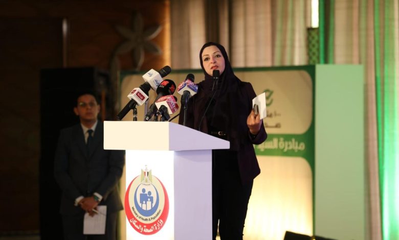 الدكتورة منى خليفة مدير عام المبادرات بوزارة الصحة والسكان