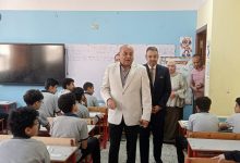 صورة “الرشيدى” يتابع امتحانات نهاية العام
