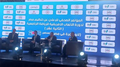صورة عبد العزيز قنصوة: المدن الجامعية جاهزة لاستقبال الطلاب الرياضيين الافارقة