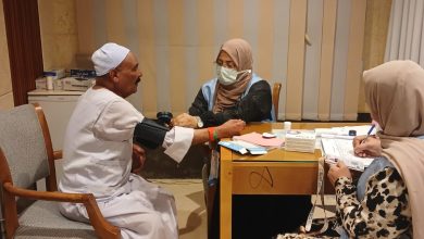 صورة تقديم 16479 خدمة طبية عبر عيادات بعثة الحج
