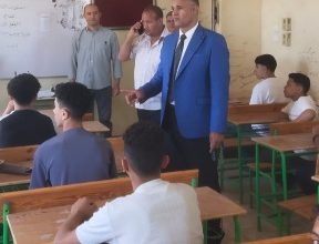 صورة متابعة امتحانات الشهادة الإعدادية بالدقهلية