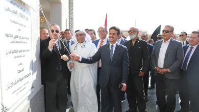 صورة وزير التعليم العالي ورئيس جامعة العاصمة يفتتحان عددًا من المشروعات التعليمية