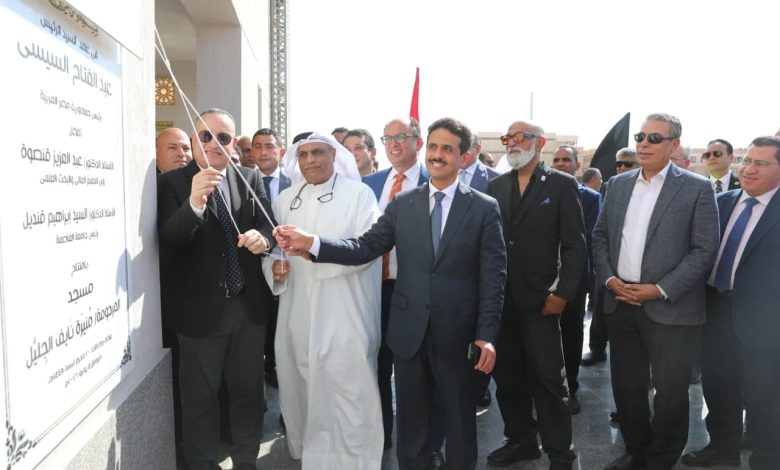 وزير التعليم العالي ورئيس جامعة العاصمة يفتتحان عددًا من المشروعات التعليمية