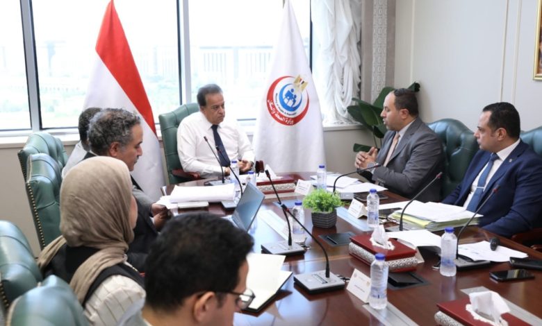 وزير الصحة يتابع خطة تطوير مستشفى هليوبوليس