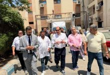 صورة جولة ميدانية لنائب وزير الصحة بمطروح