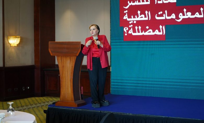الدكتورة هبة السويدي أستاذ الإعلام بجامعة القاهرة وعميد كلية الإعلام واللغات التطبيقية بجامعة النهضة