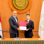 وزير التربية والتعليم يكرم أوائل الثانوية العامة للعام الدراسي 2025 / 2026