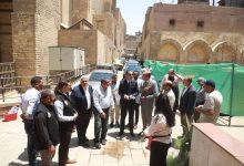صورة نائب وزير الصحة يتفقد مستشفى رمد قلاوون