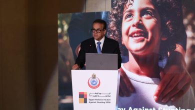 صورة وزير الصحة يشهد فعاليات اليوم الوطني لمكافحة التقزم 2026