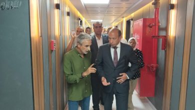 صورة عميد طب قصر العيني يتفقد أعمال تطوير سكن الأطباء والطبيبات بمركز السموم وبنك الدم