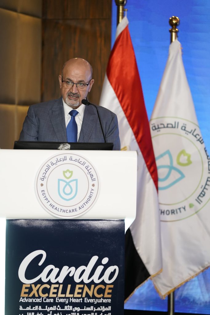 الدكتور نعمة عابد ممثل منظمة الصحة العالمية في مصر