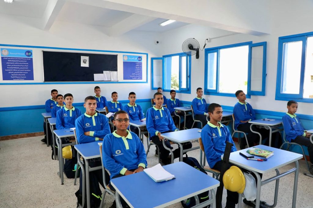 افتتاح مدرسة «المهندس عبد الحميد أبو بكر» للتكنولوجيا التطبيقية بالإسماعيلية