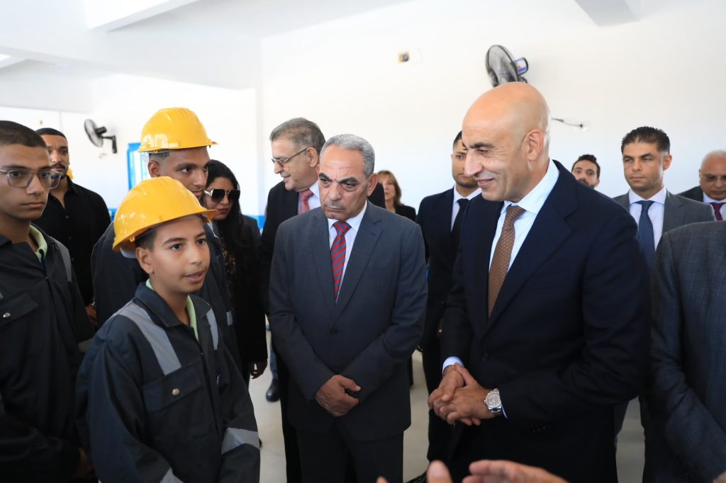 افتتاح مدرسة «المهندس عبد الحميد أبو بكر» للتكنولوجيا التطبيقية بالإسماعيلية