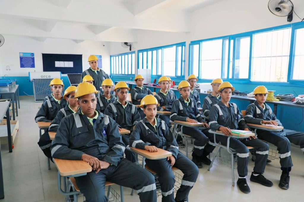 افتتاح مدرسة «المهندس عبد الحميد أبو بكر» للتكنولوجيا التطبيقية بالإسماعيلية