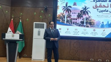صورة رئيس جامعة القاهرة يوجه رسائل هامة فى حصاد عامين من العمل