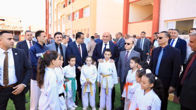 صورة وزير التعليم ومحافظ الغربية يفتتحان مدرسة شوني بطنطا