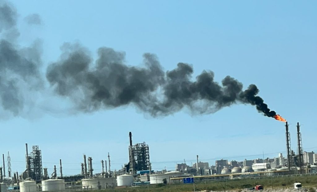 إنبعاثات شركة الاسكندرية للبترول